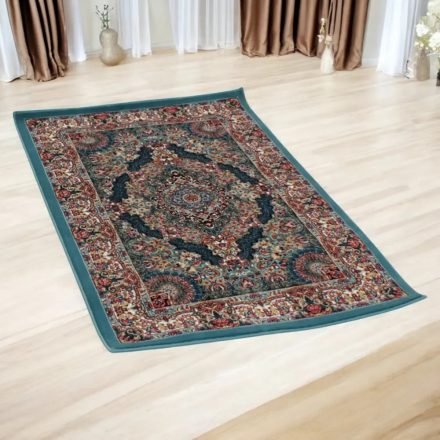 Persian carpet blue 80x120 premium machine-made persian rug