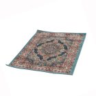 Persian carpet blue 80x120 premium machine-made persian rug