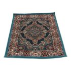 Persian carpet blue 80x120 premium machine-made persian rug