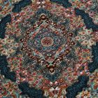 Persian carpet blue 80x120 premium machine-made persian rug