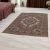 Persian rug brown MEDALION 140x200 High quality acrylic carpet