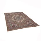 Persian carpet brown MEDALION 160x230 quality living room rug of acrylic