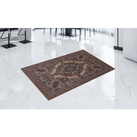 Persian carpet brown 80x120 premium machine-made persian rug