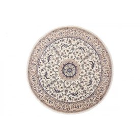   Round rug Nain 223x230 Persian handmade carpet for the hallway
