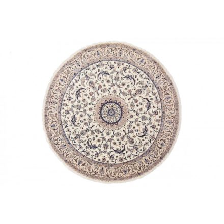Round Carpet Nain 223x230 Persian handmade carpet