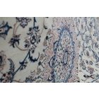 Round rug Nain 223x230 Persian handmade carpet for the hallway