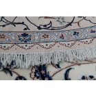 Round rug Nain 223x230 Persian handmade carpet for the hallway