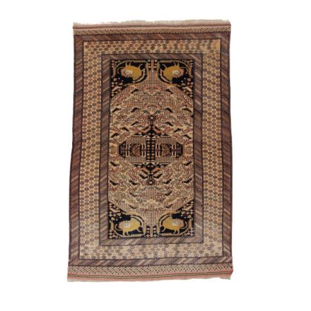 Silk carpet Persian 125x195 handcrafted oriental rug