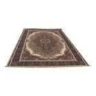 Persian carpet brown KERMAN 200x300 quality living room rug of acrylic
