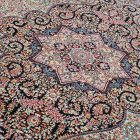 Persian carpet brown KERMAN 200x300 quality living room rug of acrylic