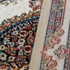 Persian carpet brown KERMAN 200x300 quality living room rug of acrylic