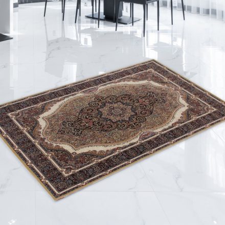 Persian carpet brown 80x120 premium machine-made persian rug