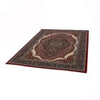 Persian carpet red MEDALION 140x200 luxury carpet of acrylic
