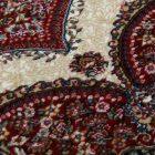 Persian carpet red MEDALION 140x200 luxury carpet of acrylic