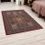 Persian rug red KHESHTI 140x200 luxury carpet of acrylic