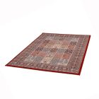 Persian rug red KHESHTI 140x200 luxury carpet of acrylic
