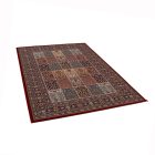 Persian rug red KHESHTI 200x300 exclusive living room carpet of acrylic