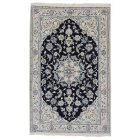 Nain rug 99x154 handmade persian carpet