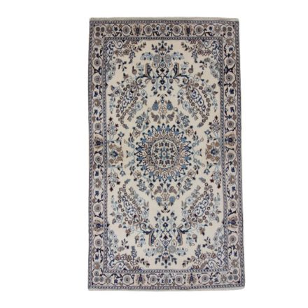 Iranian carpet Nain 118x206 handmade persian carpet