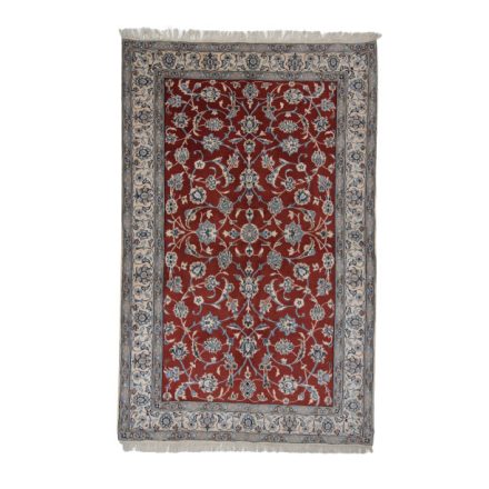 Iranian carpet Nain 129x202 handmade persian carpet
