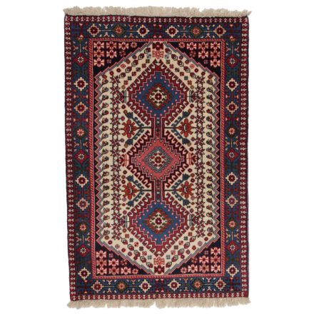 Iranian carpet Yalahmeh 83x128 handmade persian carpet