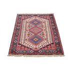 Iranian carpet Yalahmeh 83x128 handmade persian carpet