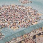 Persian carpet turquoise Tabriz 160x230 quality living room rug of acrylic