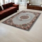 Persian rug grey TABRIZ 200x300 exclusive living room carpet of acrylic