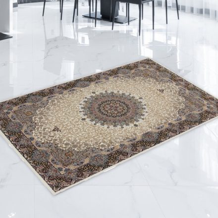 Persian carpet beige 80x120 premium machine-made persian rug