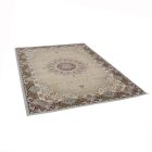 Persian rug grey KERMAN 140x200 High quality acrylic carpet