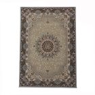 Persian carpet grey KERMAN 80x120 luxury acrylic carpet