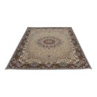 Persian carpet grey KERMAN 80x120 luxury acrylic carpet