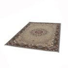 Persian carpet grey KERMAN 80x120 luxury acrylic carpet