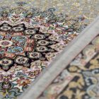 Persian carpet grey KERMAN 80x120 luxury acrylic carpet