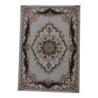Persian carpet grey TABRIZ 160x230 exclusive living room rug of acrylic