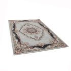 Acrylic rug with Tabriz pattern – grey 160x230