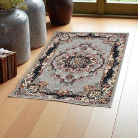 Persian carpet grey 80x120 premium machine-made persian rug