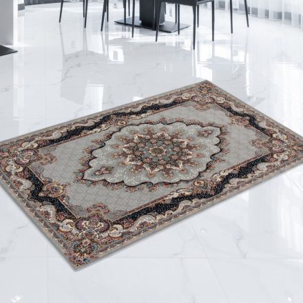 Persian carpet grey 80x120 premium machine-made persian rug