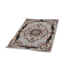 Persian carpet grey 80x120 premium machine-made persian rug