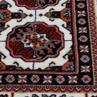 Persian rug cream BOKHARA 140x200 luxury carpet of acrylic