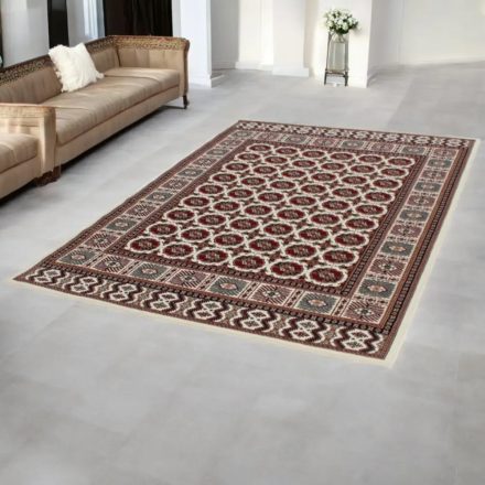 Persian rug cream BOKHARA 200x300 exclusive living room carpet of acrylic