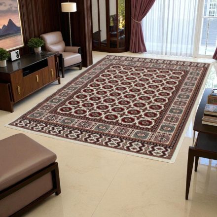Persian rug cream BOKHARA 200x300 exclusive living room carpet of acrylic
