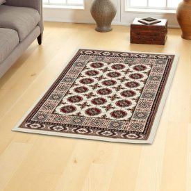 Persian carpet cream 80x120 premium machine-made persian rug