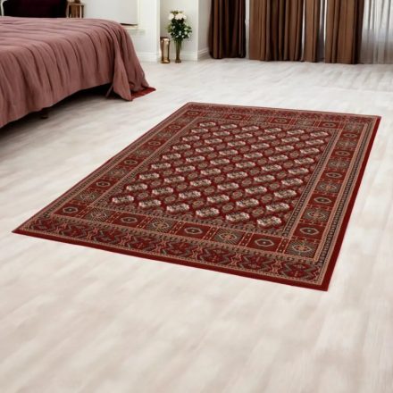 Persian carpet red BOKHARA 140x200 quality acrylic rug