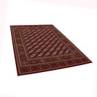 Persian rug red BOKHARA 160x230 quality living room carpet of acrylic