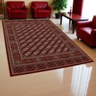 Persian carpet red BOKHARA 200x300 quality living room rug of acrylic