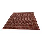 Persian carpet red BOKHARA 200x300 quality living room rug of acrylic