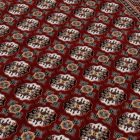 Persian carpet red BOKHARA 200x300 quality living room rug of acrylic