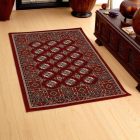 Persian carpet red 80x120 premium machine-made persian rug
