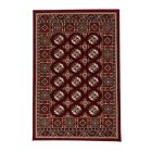 Persian carpet red 80x120 premium machine-made persian rug